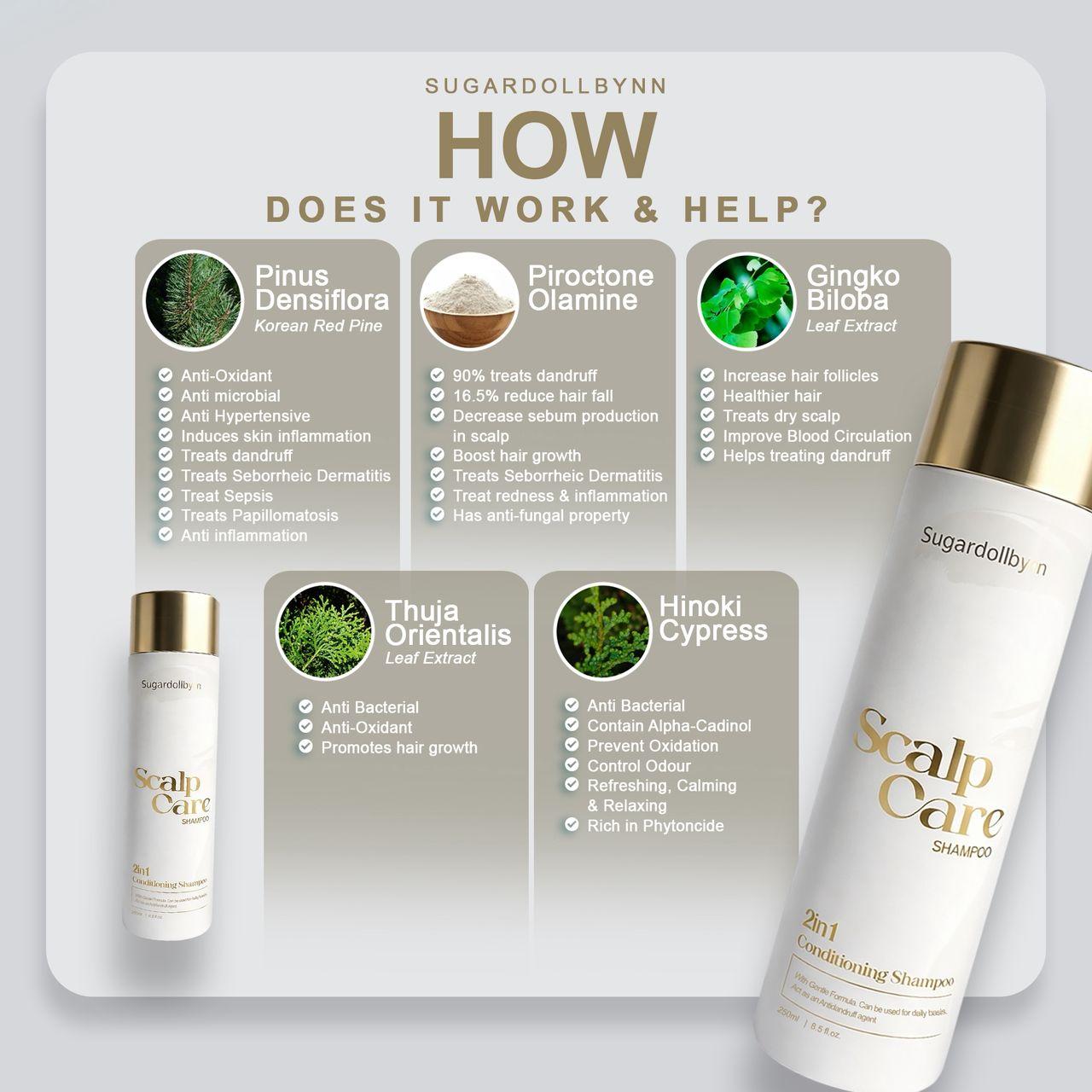 Sugardoll Scalp Care  2in1  Shampoo